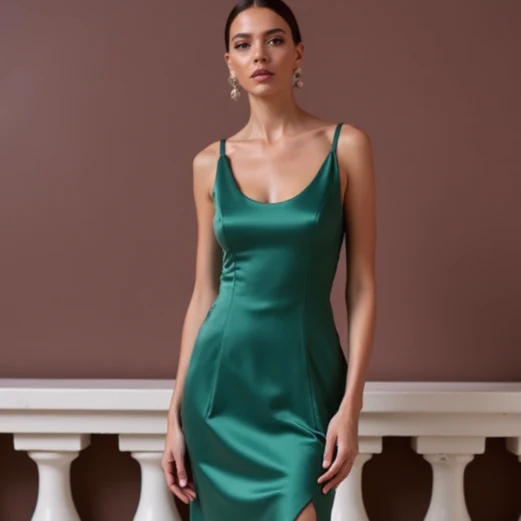 Romantic Evening Dress and Prom Gown with Floral Lace for a Feminine Touch - Image 4