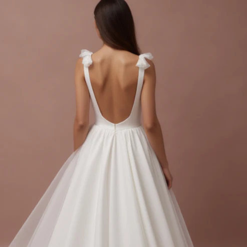 Romantic White Princess Ball Gown with Sweetheart Neckline and Sparkling Embellishments - Image 5
