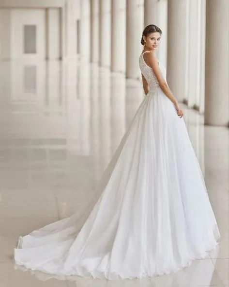 Sexy A Line Wedding Dresses For Women Lace Appliques Bride Gowns Modern Sweetheart Vestidos De Novia Boda - Image 2