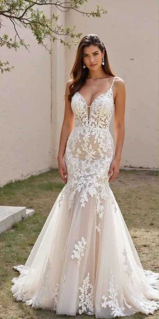 Sexy Mermaid Wedding Dress for a Modern Bride’s Dream Wedding Look - Image 2