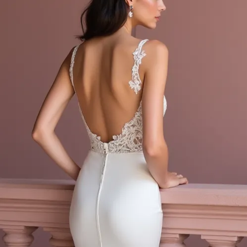 Sexy Mermaid Wedding Dress with a Flattering Fit for a Stunning Shape - Image 5