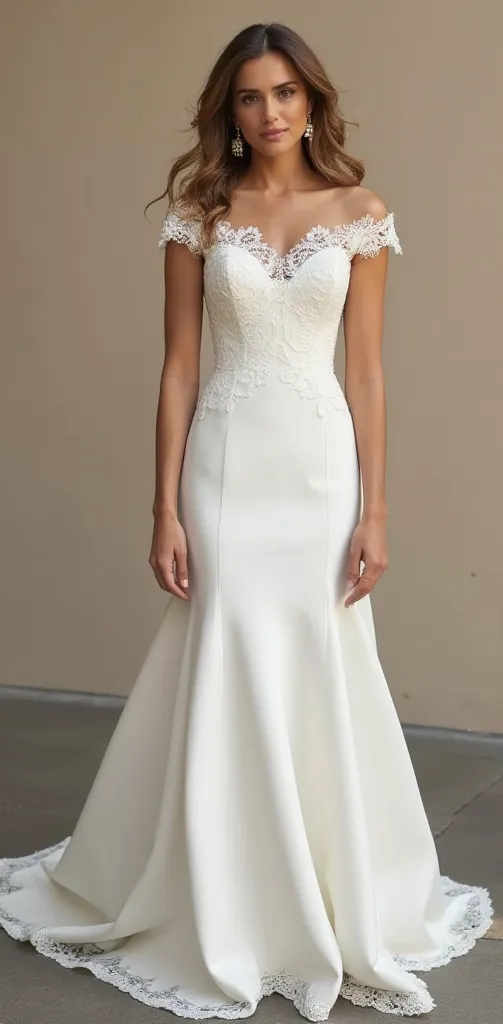 Sexy Mermaid Wedding Dress with a Stunning Open-Back Design - Image 2