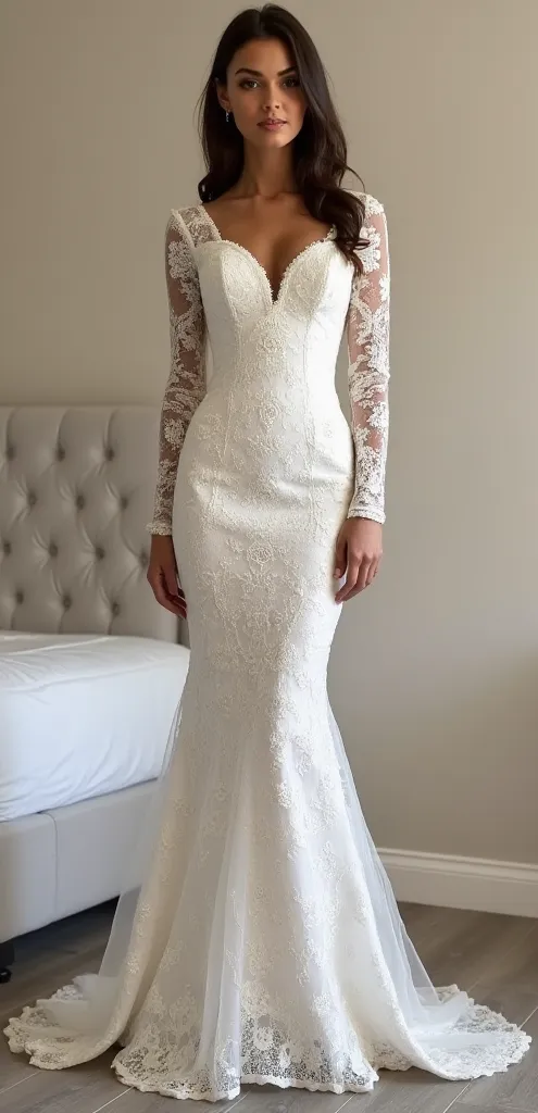 Sexy Mermaid Wedding Dress with Unique Details for Standout Brides - Image 2