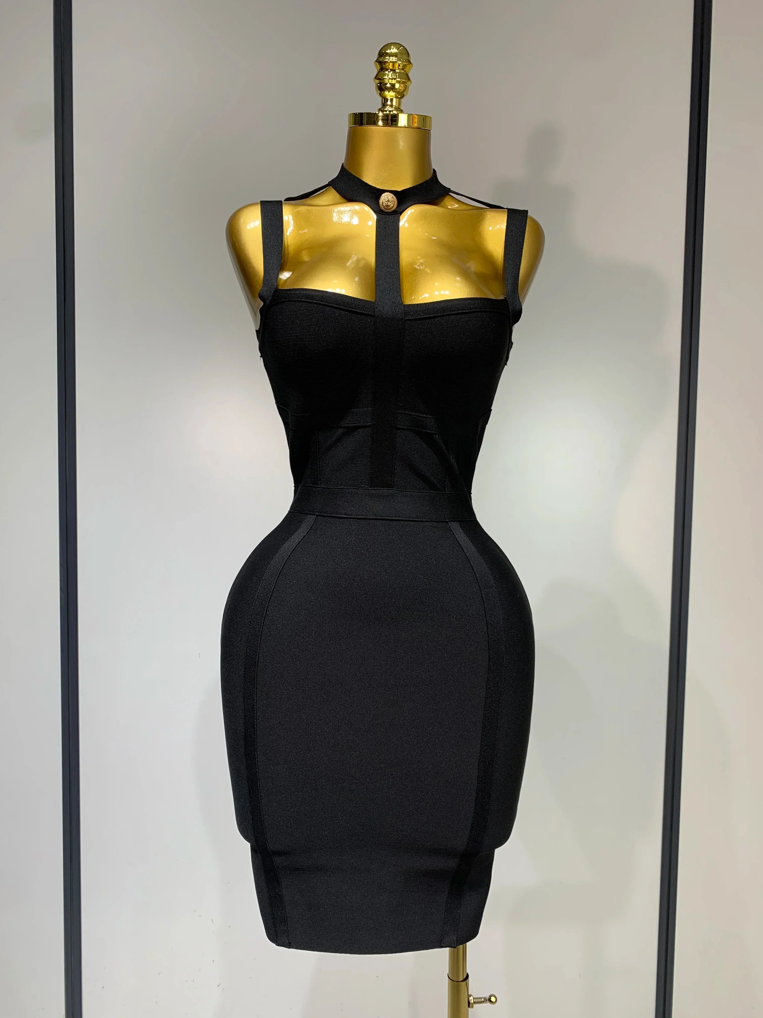 Sexy Mini Bodycon Club Party Dress Women Spaghetti Strap Bandage Dresses Short Slim Elegant Evening Party Birthday Dresses - Image 8