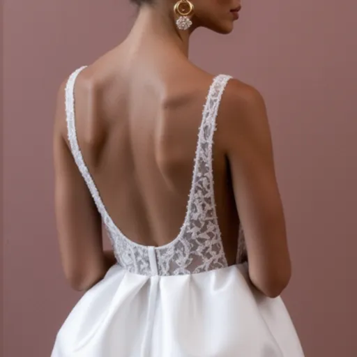 Short Mini Wedding Dress for Dancing, Celebrations, and Fun Receptions - Image 5
