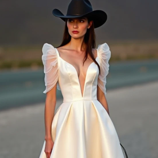 Short Mini Wedding Dress for Modern Brides Wanting a Chic Look - Image 4