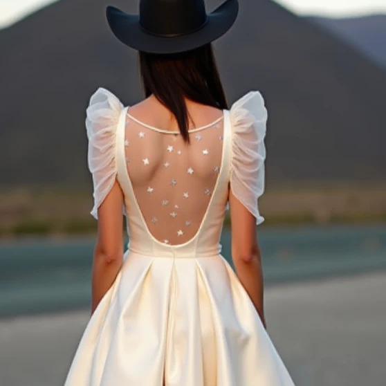 Short Mini Wedding Dress for Modern Brides Wanting a Chic Look - Image 5