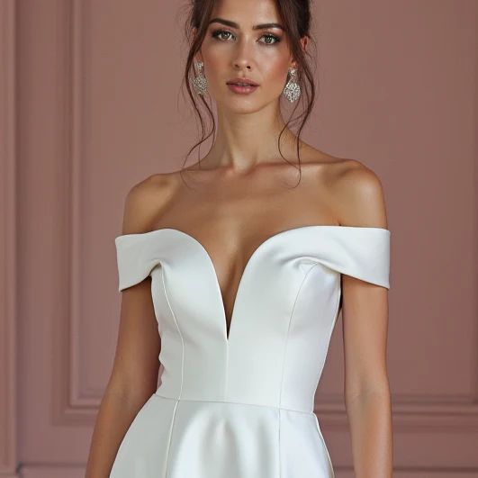 Short Mini Wedding Dress for Non-Traditional Brides Who Love Unique Styles - Image 4