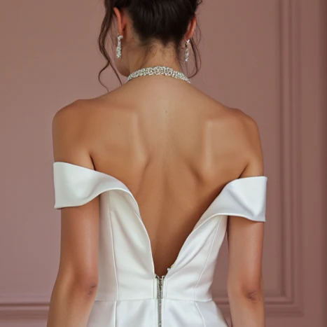 Short Mini Wedding Dress for Non-Traditional Brides Who Love Unique Styles - Image 5