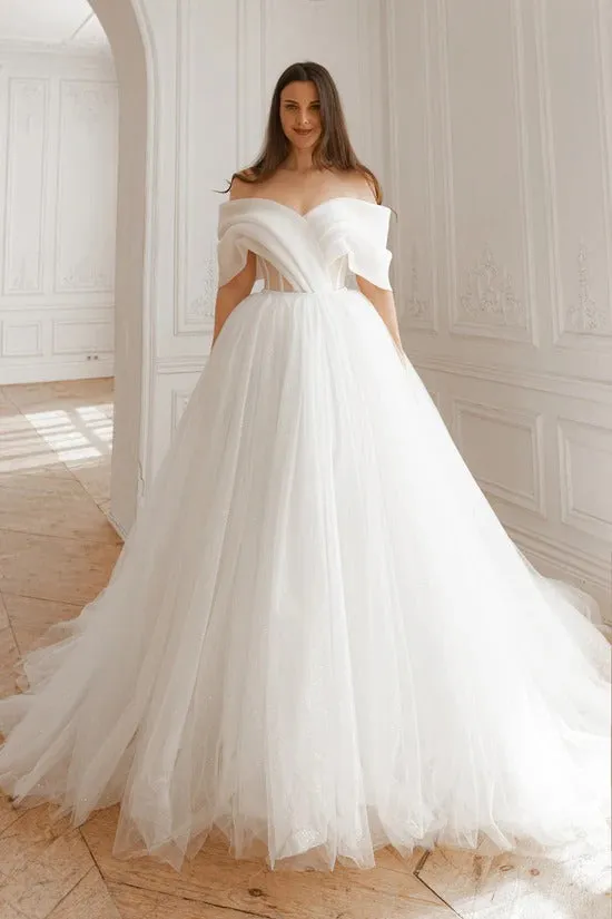 2 in 1 Wedding Dress Vestido De Novia Satin Mermaid Princess Court Train Dress Bridal Gown Bow Simple - Image 4