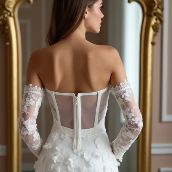 Short Wedding Dress for Destination Weddings, Easy to Pack and Wear - Image 5
