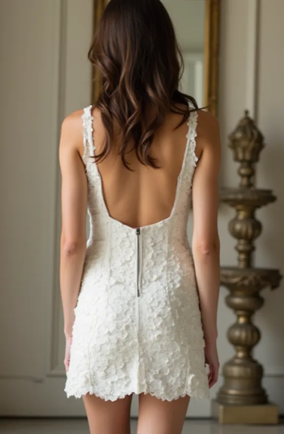 Short Wedding Dress for Elopement, Beach, and Destination Weddings - Image 3