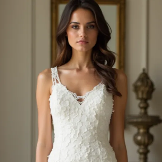 Short Wedding Dress for Elopement, Beach, and Destination Weddings - Image 4