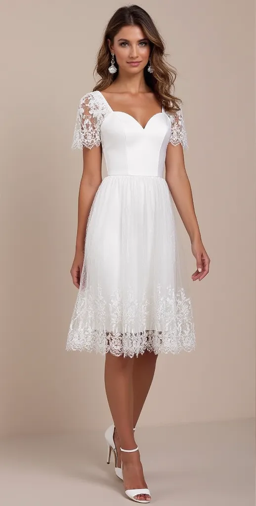 Short Wedding Dress for Modern Brides Wanting a Unique Style - Image 2