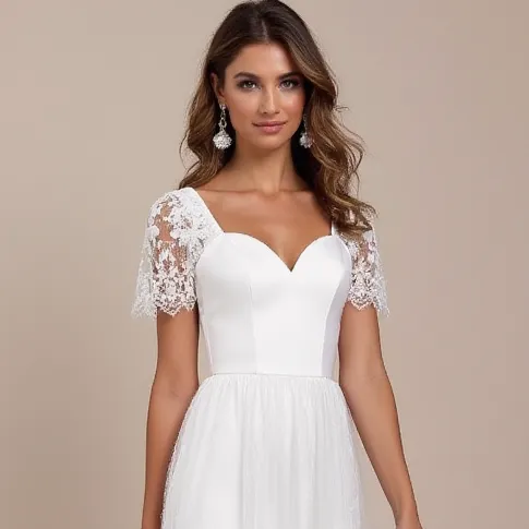 Short Wedding Dress for Modern Brides Wanting a Unique Style - Image 4