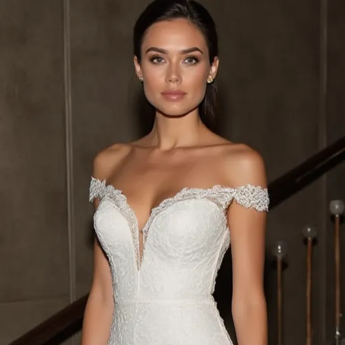 Short Wedding Dress with a Vintage Feel for Retro-Loving Brides - Image 4