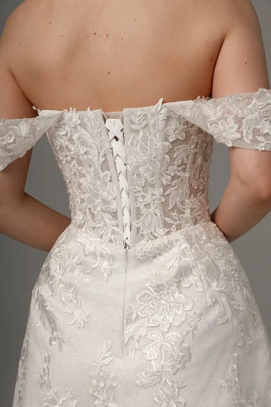 Short Lace Wedding Dress Modern Mermaid Bow Court Train Dress Satin Vestido De Novia Princess Gown - Image 8