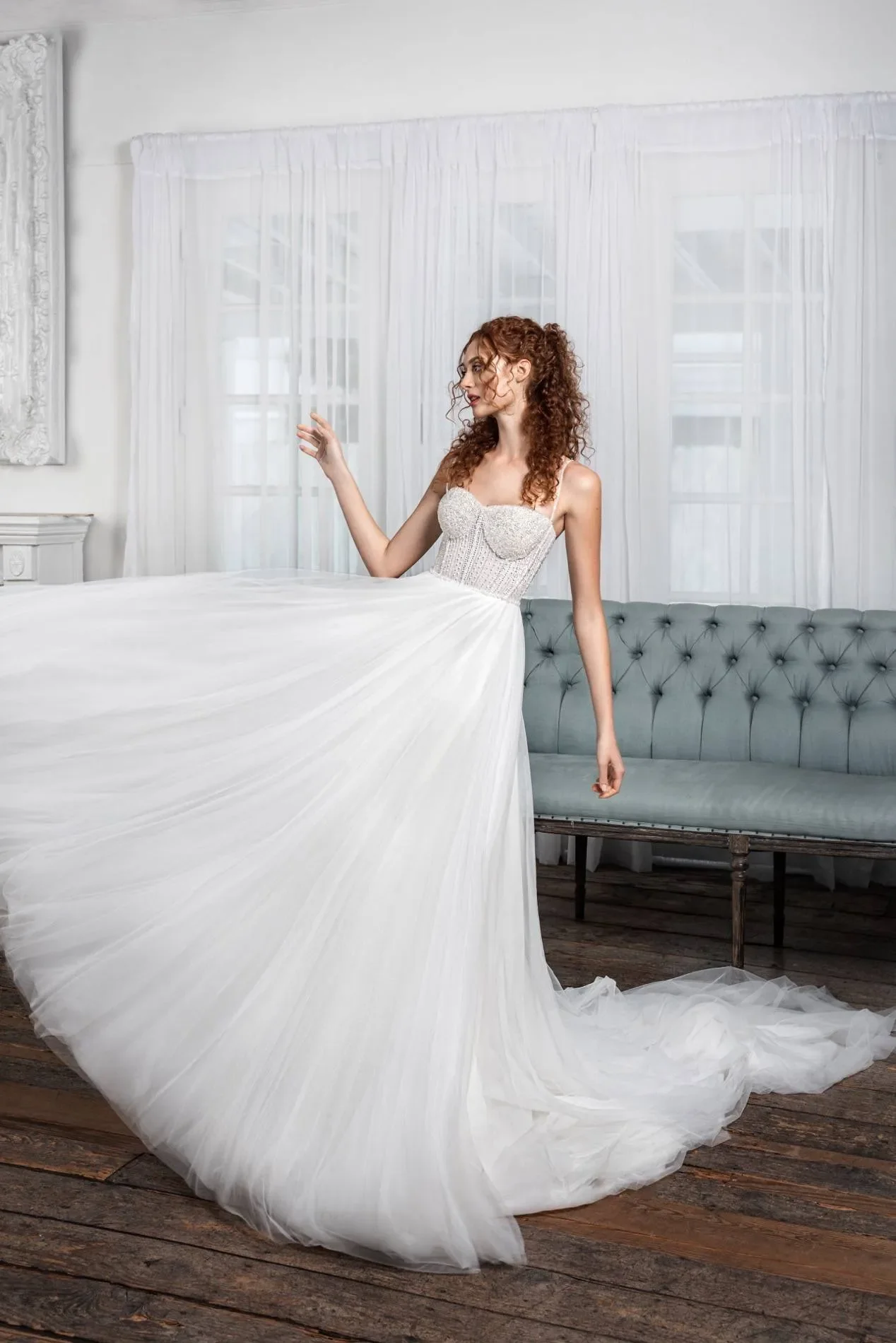 Strapless A-Line Wedding Dress with Sweetheart Neckline & Flattering Natural Waistline - Image 3