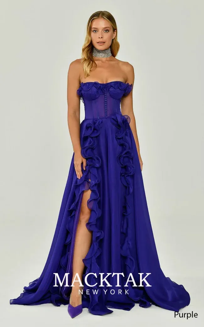 Strapless Simple Prom Dress A-line Chiffon Prom Dress Elegant Sleeveless Floor-Length Backless Vestidos De Fiesta - Image 9