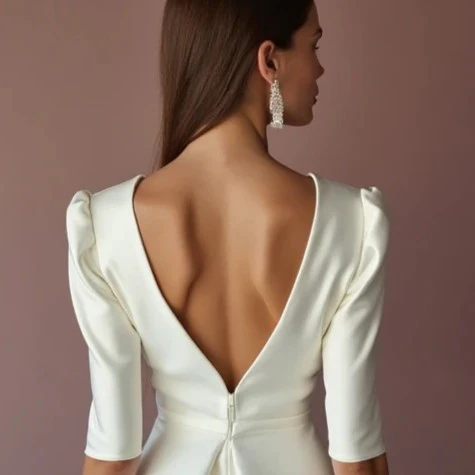 Stunning White Princess Ball Gown Wedding Dress for an Unforgettable Look - Image 5