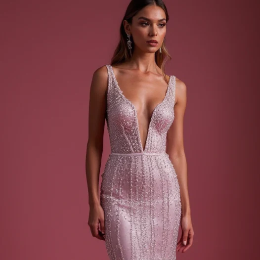 Timeless Evening Gown and Prom Dress with a Lace-up Back for a Custom Fit - Image 4