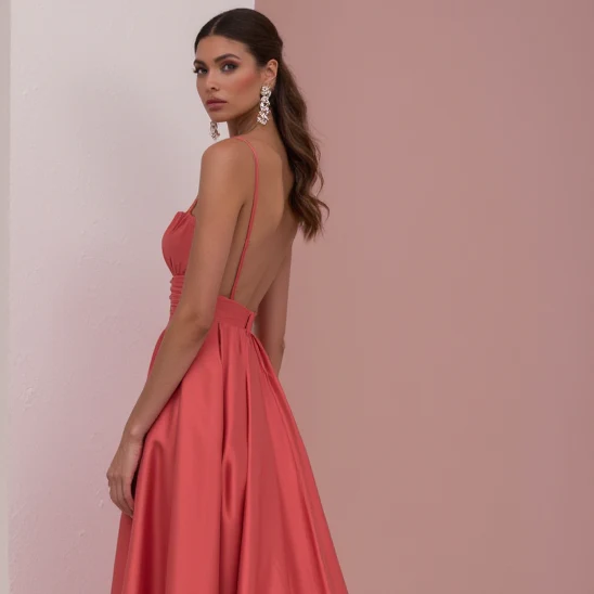 Timeless Evening Gown and Prom Dress with a Simple Design for a Sleek Look - Image 5