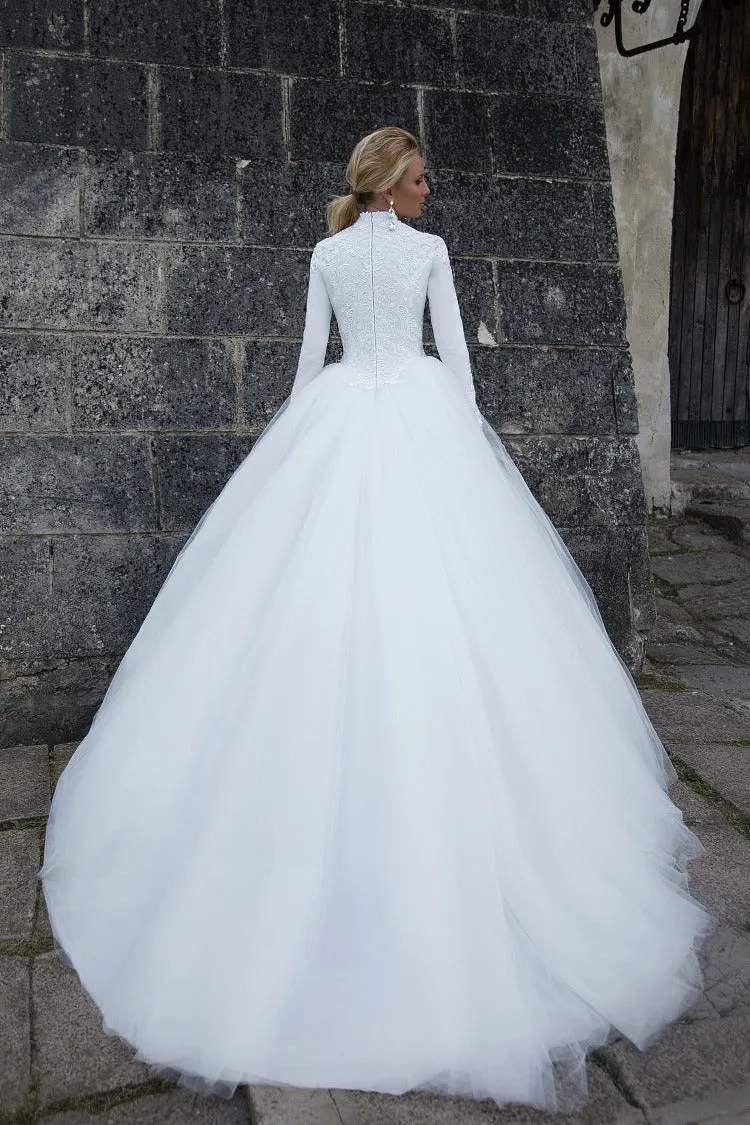 Princess Dress Modern Satin Bow Court Train Gown Vestido De Novia Mermaid Princess Bridal Sleeveless - Image 3
