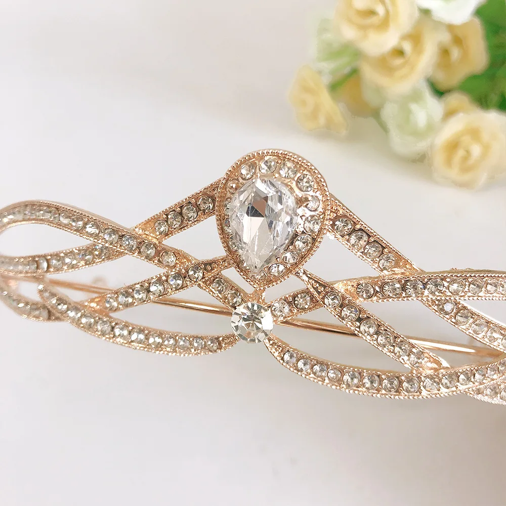Vintage Crown For Women Girl Princess Queen Bridal Tiara And Crown For Wedding Bride Headdress Party Prom Hair Jewelry Headpiece - Image 3