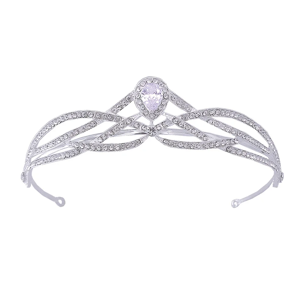Vintage Crown For Women Girl Princess Queen Bridal Tiara And Crown For Wedding Bride Headdress Party Prom Hair Jewelry Headpiece - Image 8