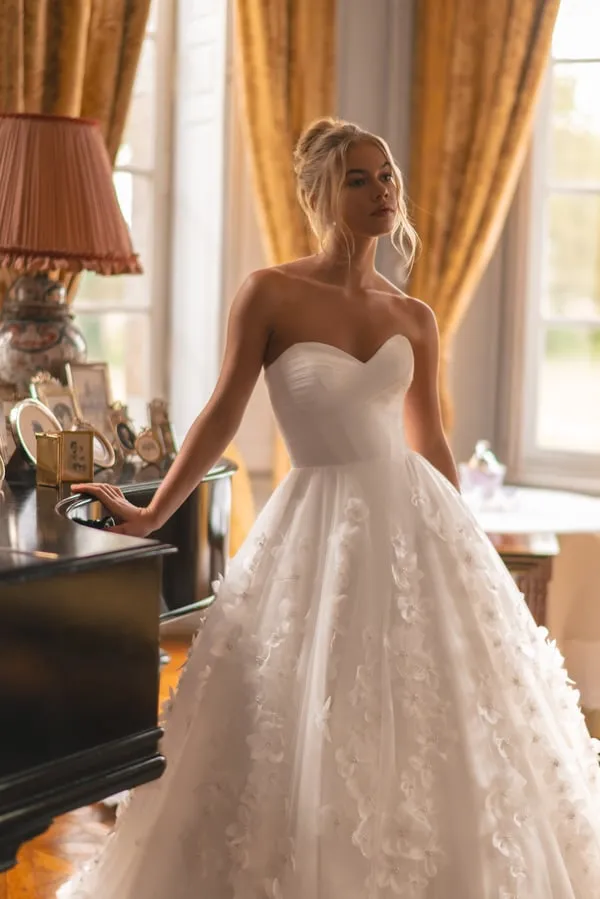 Vintage Princess Wedding Dresses A Line Women's Appliques Sweetheart Sexy Sleeveless Bridal Gowns Elegant Vestidos De Novia - Image 4