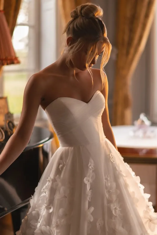 Vintage Princess Wedding Dresses A Line Women's Appliques Sweetheart Sexy Sleeveless Bridal Gowns Elegant Vestidos De Novia - Image 6