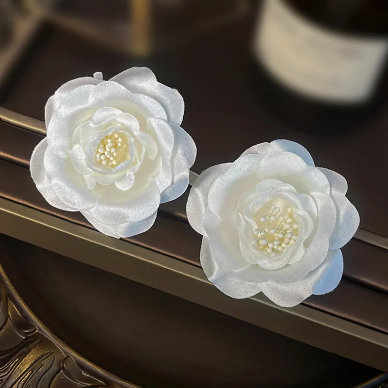 Wedding Accessories Flower Hair Pin Clip Party Evening Dress Hairpins For Bride Bridesmaids Headdress Head Pieces Bridal Jewelry - Image 3