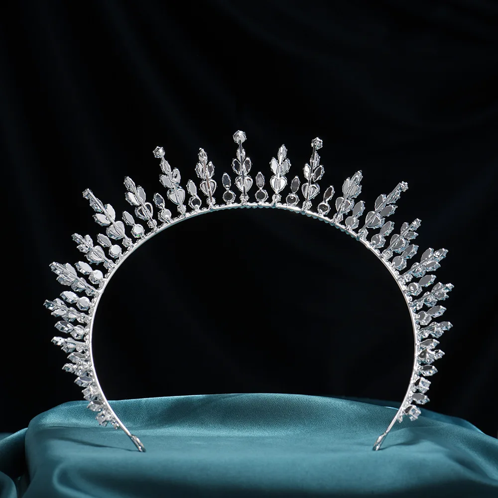 Wedding Hair Accessories AAA Zircon Tiaras and Crowns Zirconia Headpiece For Brides Women Birthday Gifts Headband Bridal Jewelry - Image 5