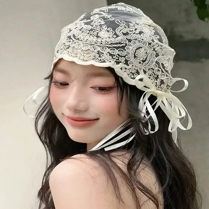 Wedding Hair Accessories Lace Headband Headpiece Handmade Hairband For Brides Women Girl Headwear Headdress Gift Bridal Jewelry