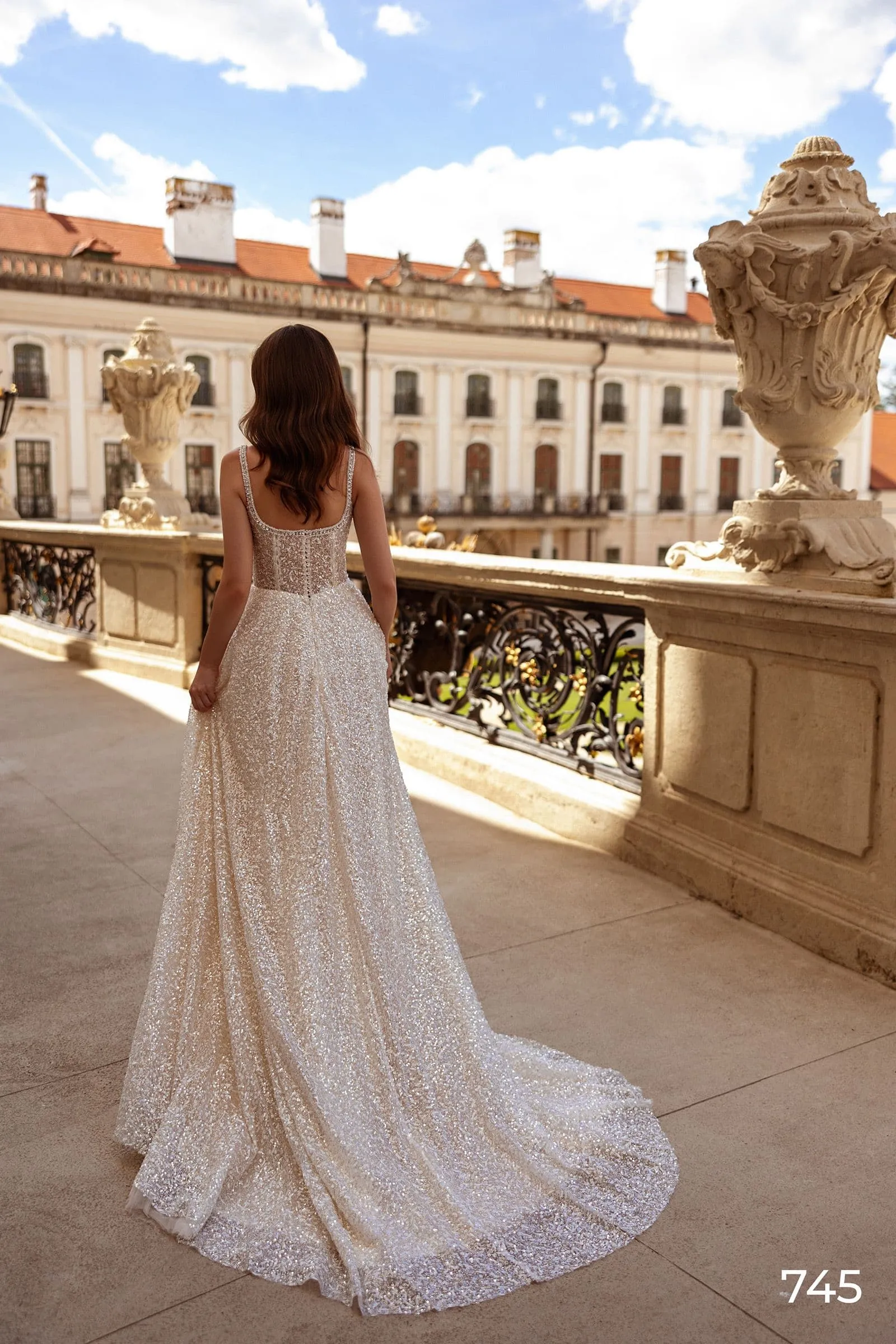 White Spaghetti Strap robes de soirée A-line Strapless After Party Floor-Length Backless Prom Dress - Image 2