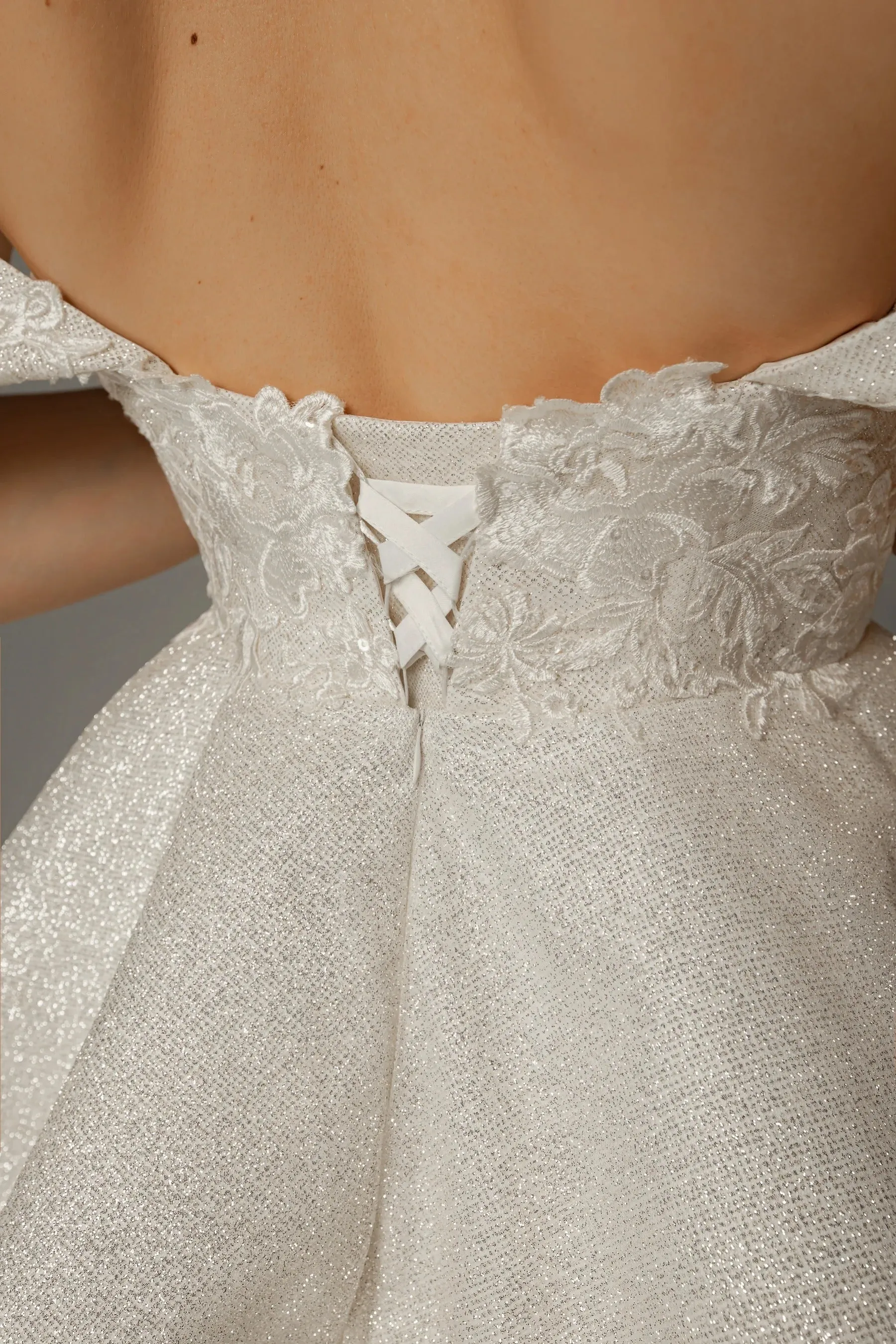 Strapless with Lace Modern Vestido De Novia Wedding Dress Princess Bow Court Train Dress Mermaid Gown Satin - Image 6